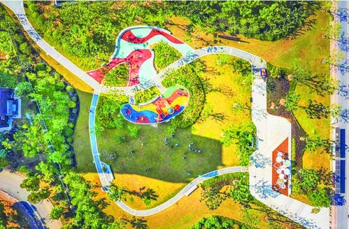 安徽长丰 街头 小游园 扮靓城市 生活圈